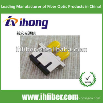 SC-ST Hybrid Fiber Optic adapter duplex